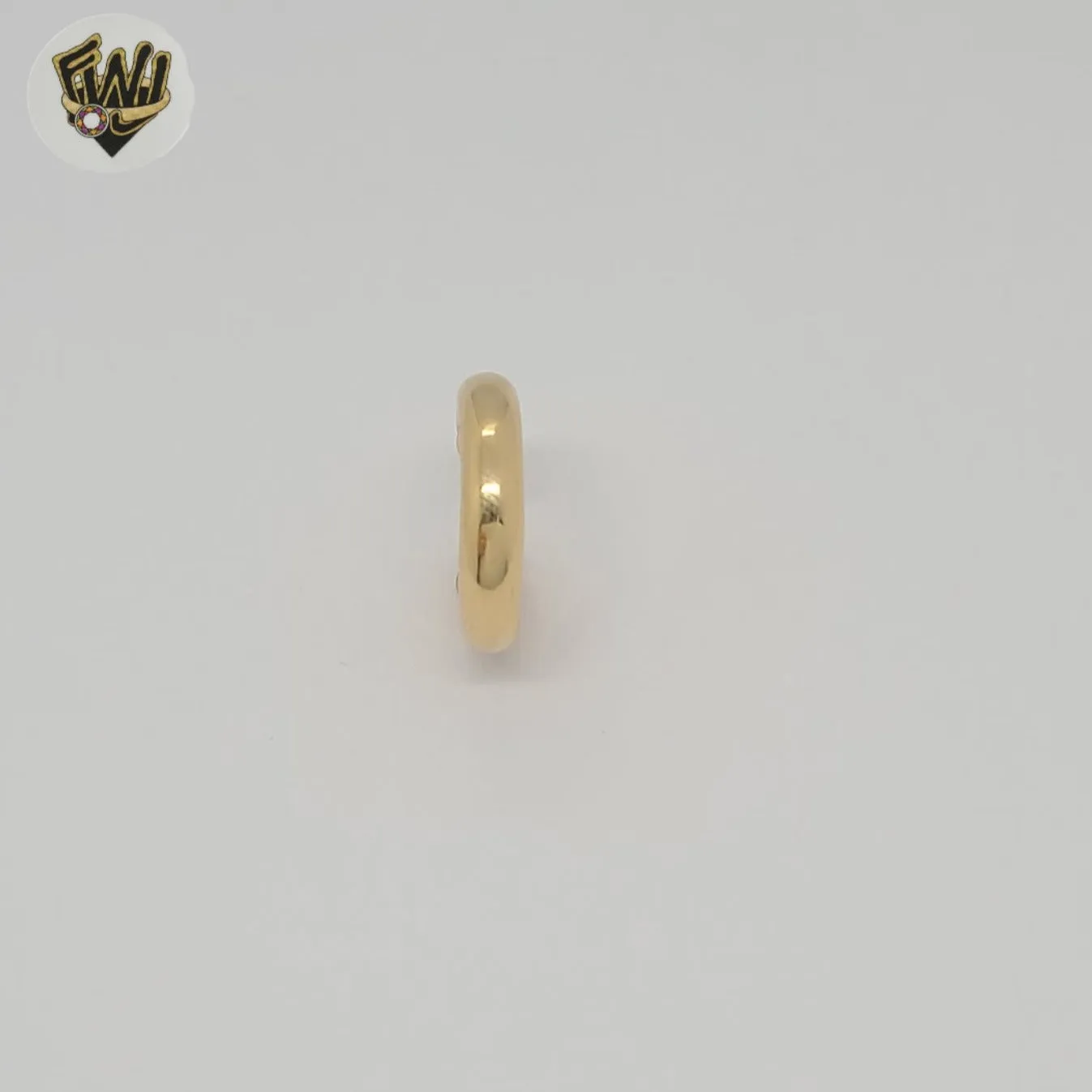 (1-2649-2) Gold Laminate - Chunky Cuff Earrings - BGF