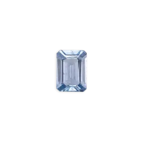 1.16ct Emerald Cut Blue Montana Sapphire