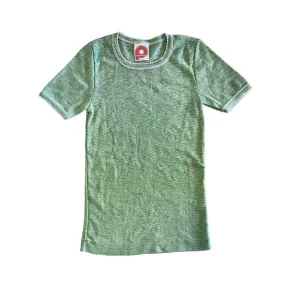 1970's Cotton Green Tee /  3-4Y