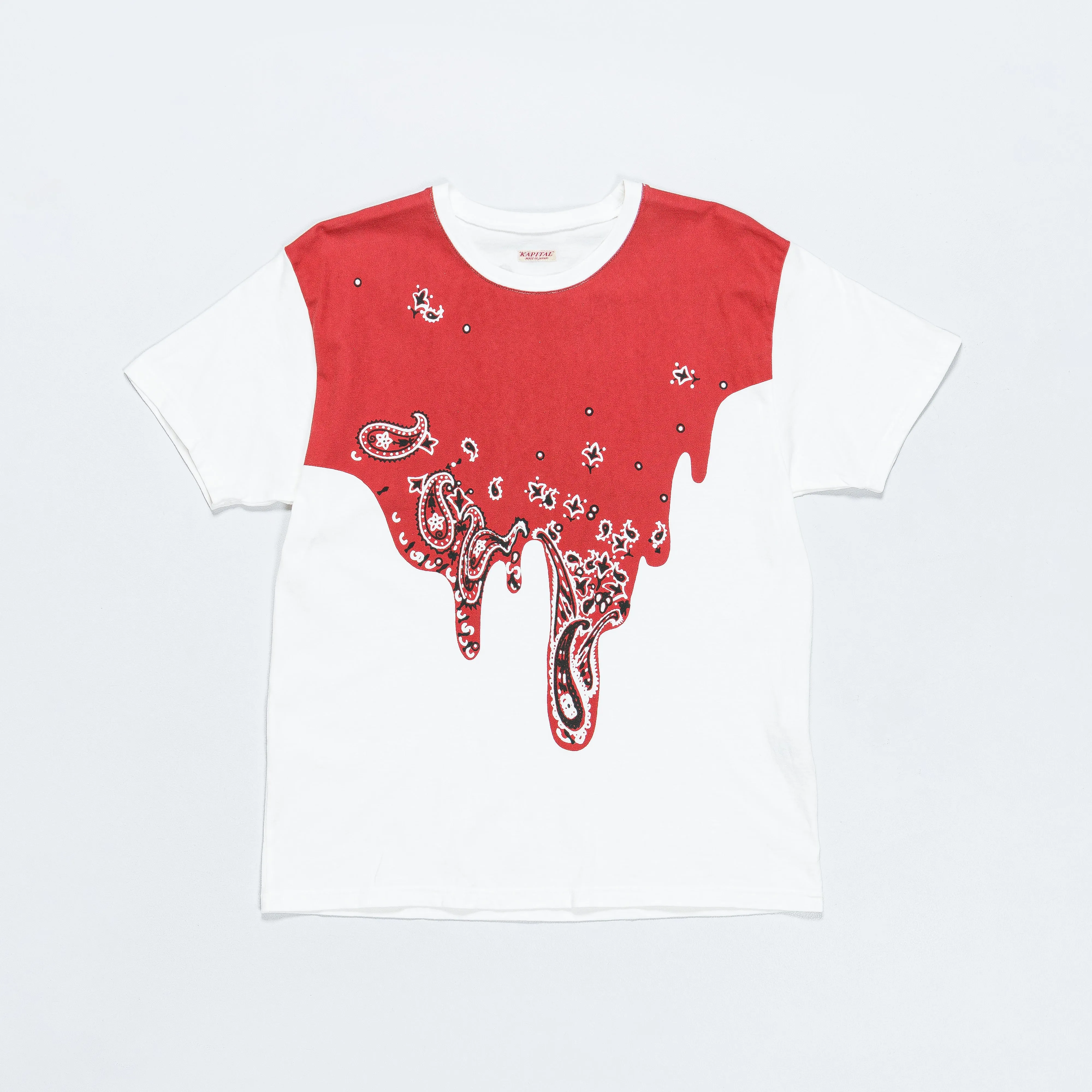 20/-Jersey Crew T (TOROTORO BANDANA) - Red