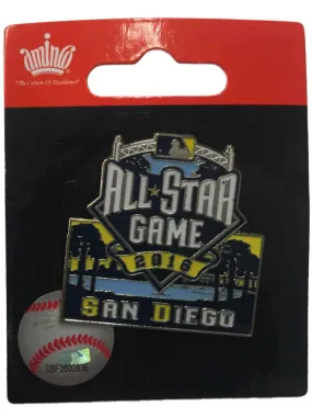 2016 All-Star Game San Diego Aminco Bay & Palm Trees Collectible Metal Lapel Pin