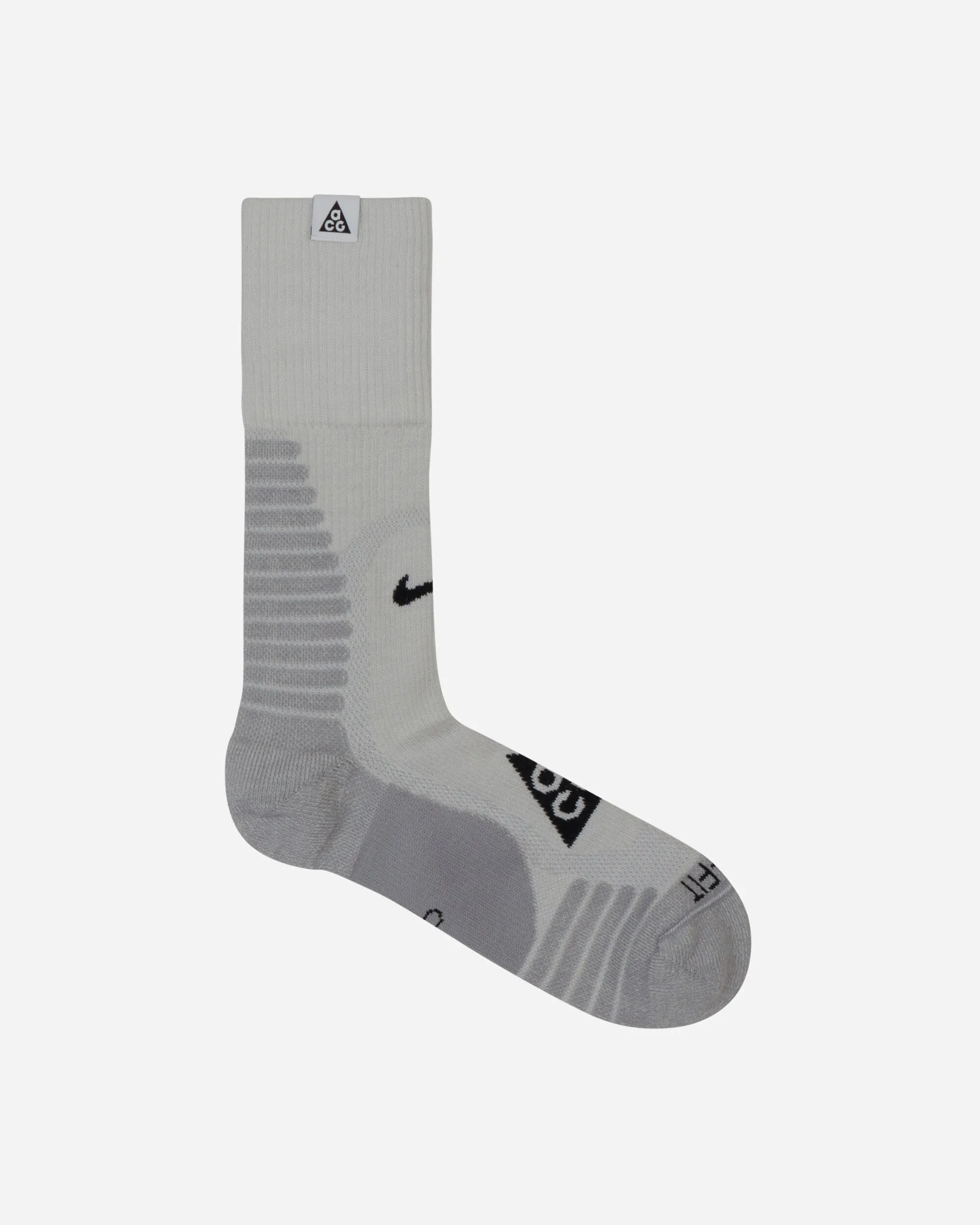 ACG Outdoor Cushioned Crew Socks White / Light Smoke Grey