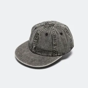 Acid Wash Sports Cap - Black