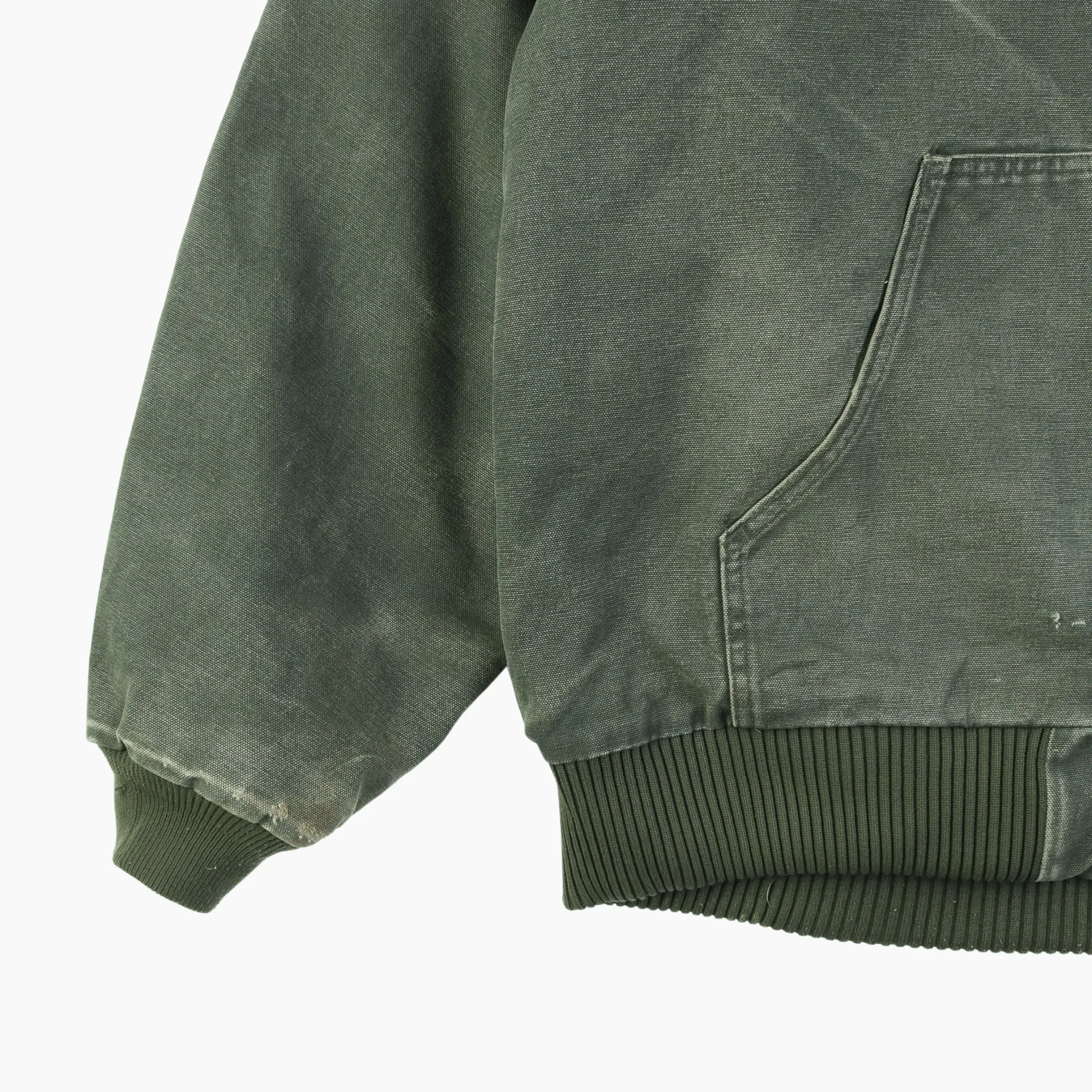 Active Hooded Jacket - Washed Green