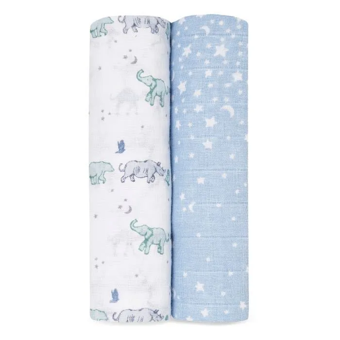 aden   anais Muslin Swaddles - Rising Star