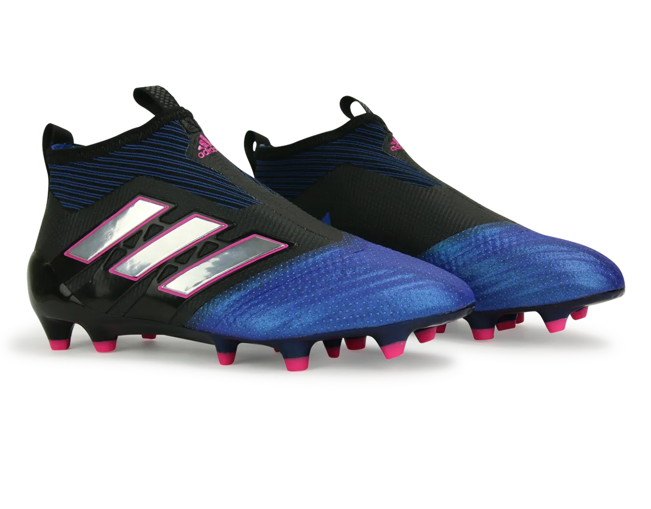 adidas Kids ACE 17  PURECONTROL FG Core Black/White/Blue