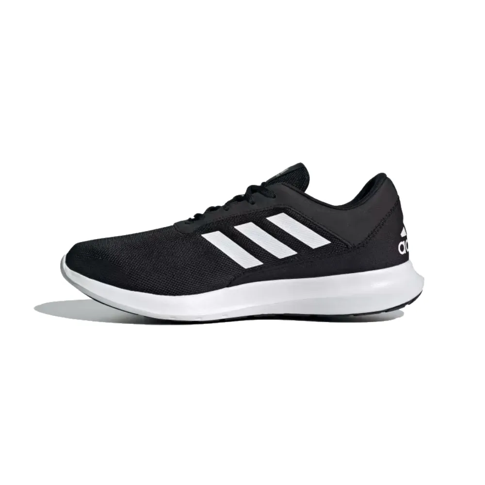 Adidas Men's Coreracer Running Shoe (Core Black/Cloud White/Core Black)