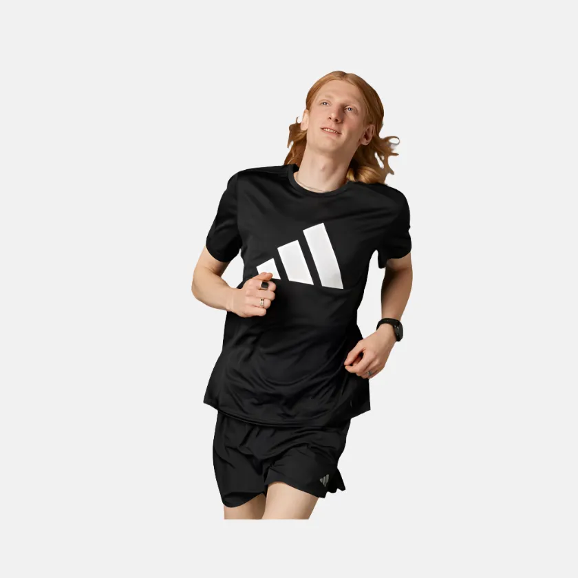 Adidas Run IT Men's Running T-shirt -Black