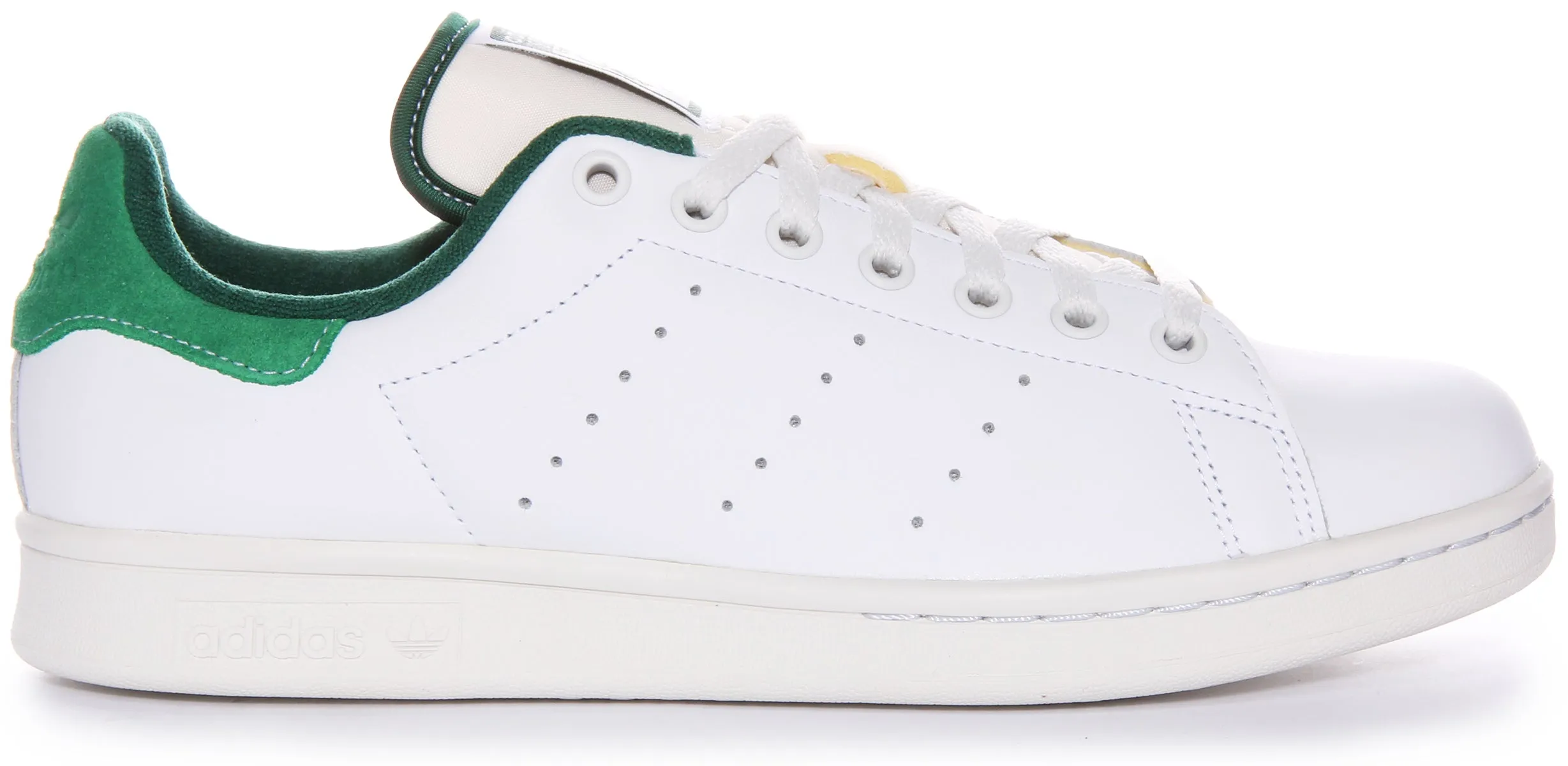 Adidas Stan Smith In White Green For Men