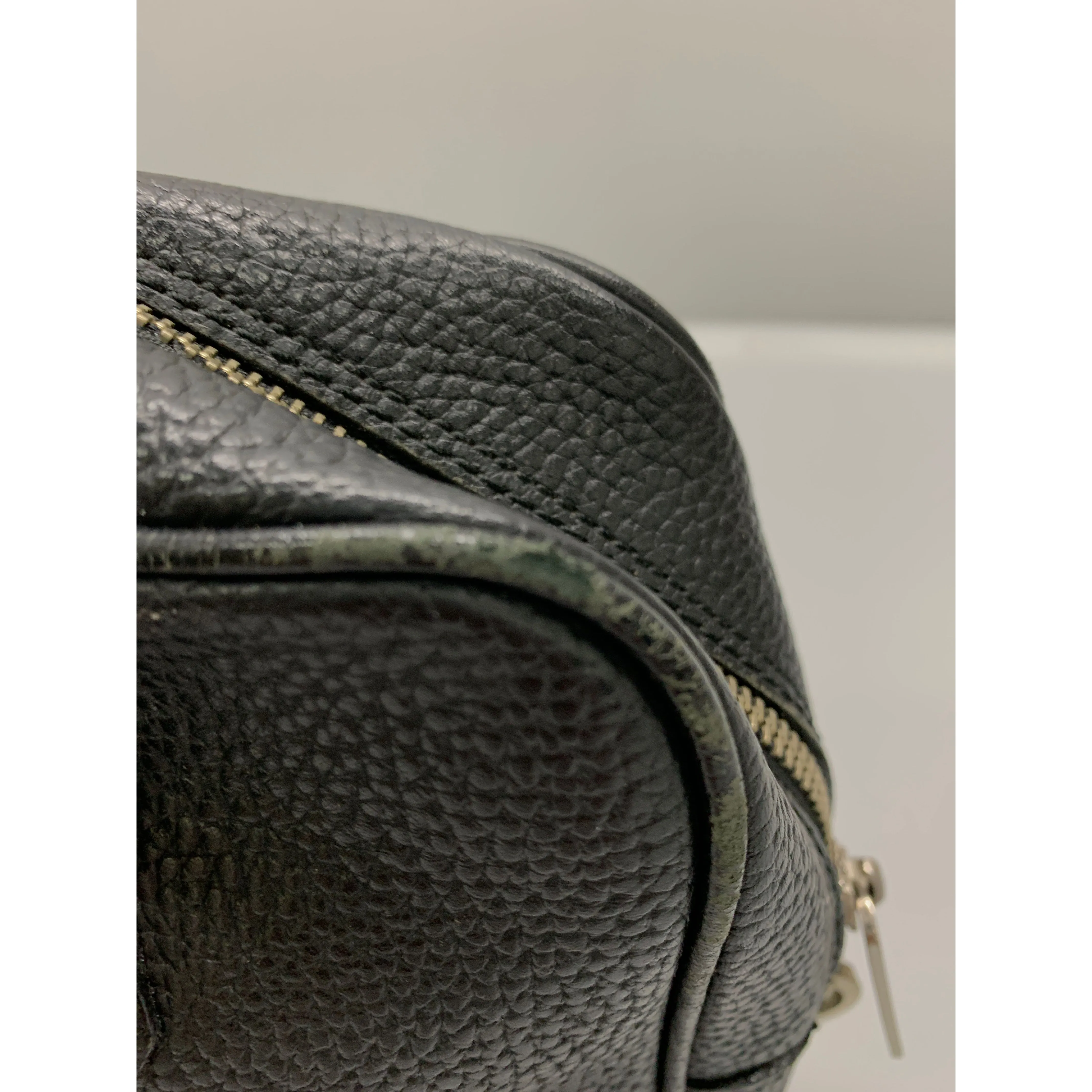 A.D.M.J./Hand Bag/BLK/Leather