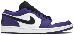 Air Jordan 1 Low "COURT PURPLE/WHITE" 2020