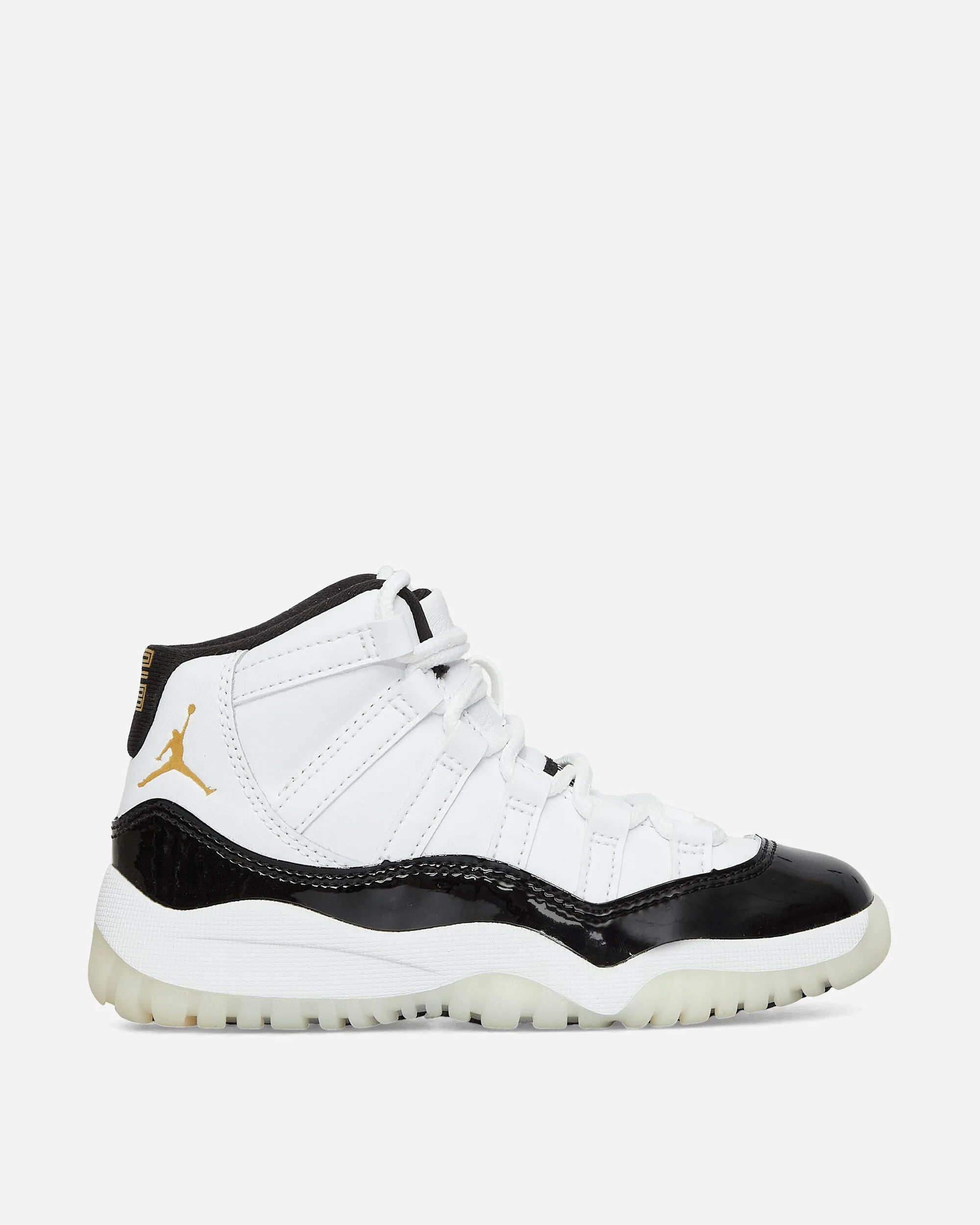 Air Jordan 11 Retro (PS) Sneakers  White / Metallic Gold / Black