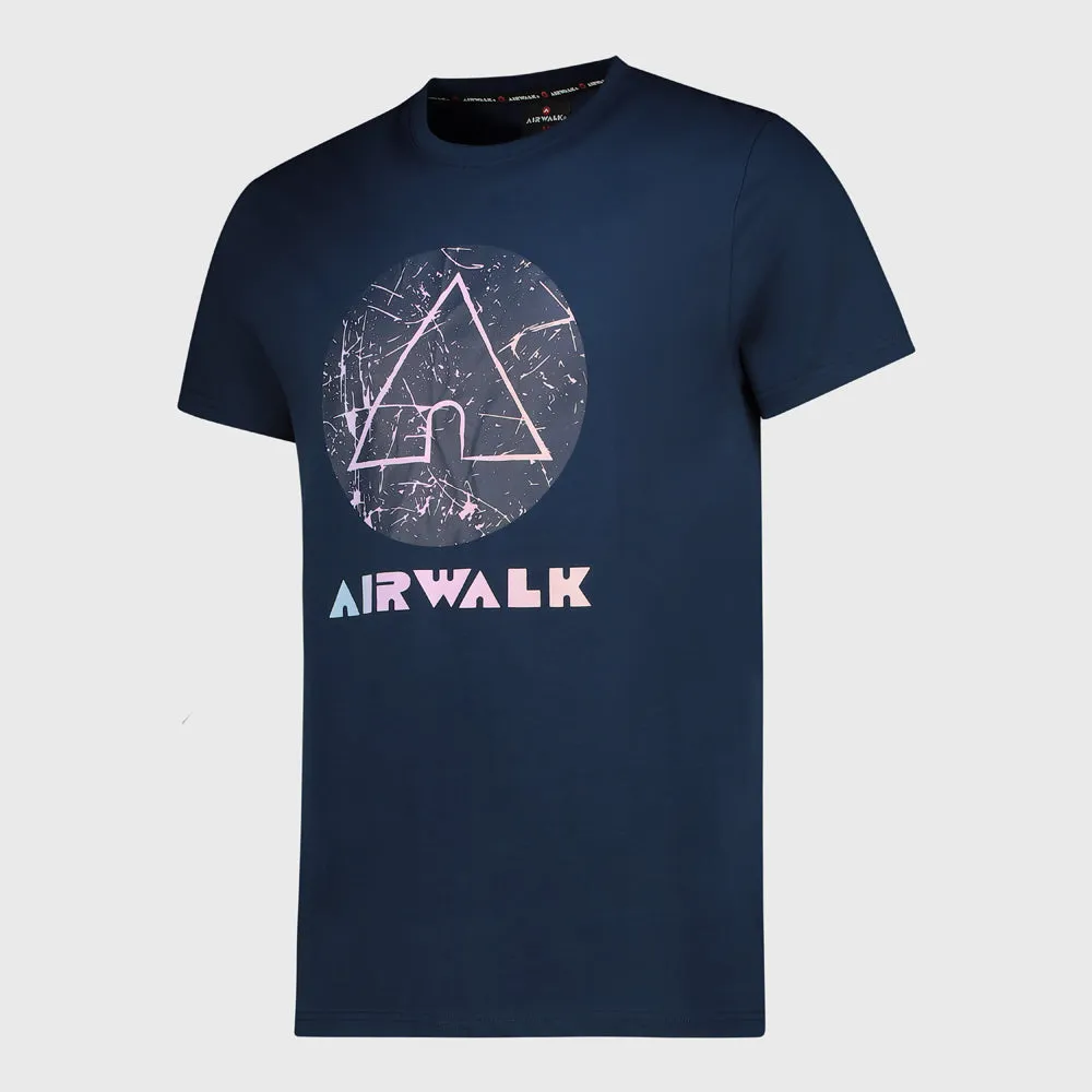 Airwalk Mens Song Tee Blue/Multi _ 181143 _ Blue