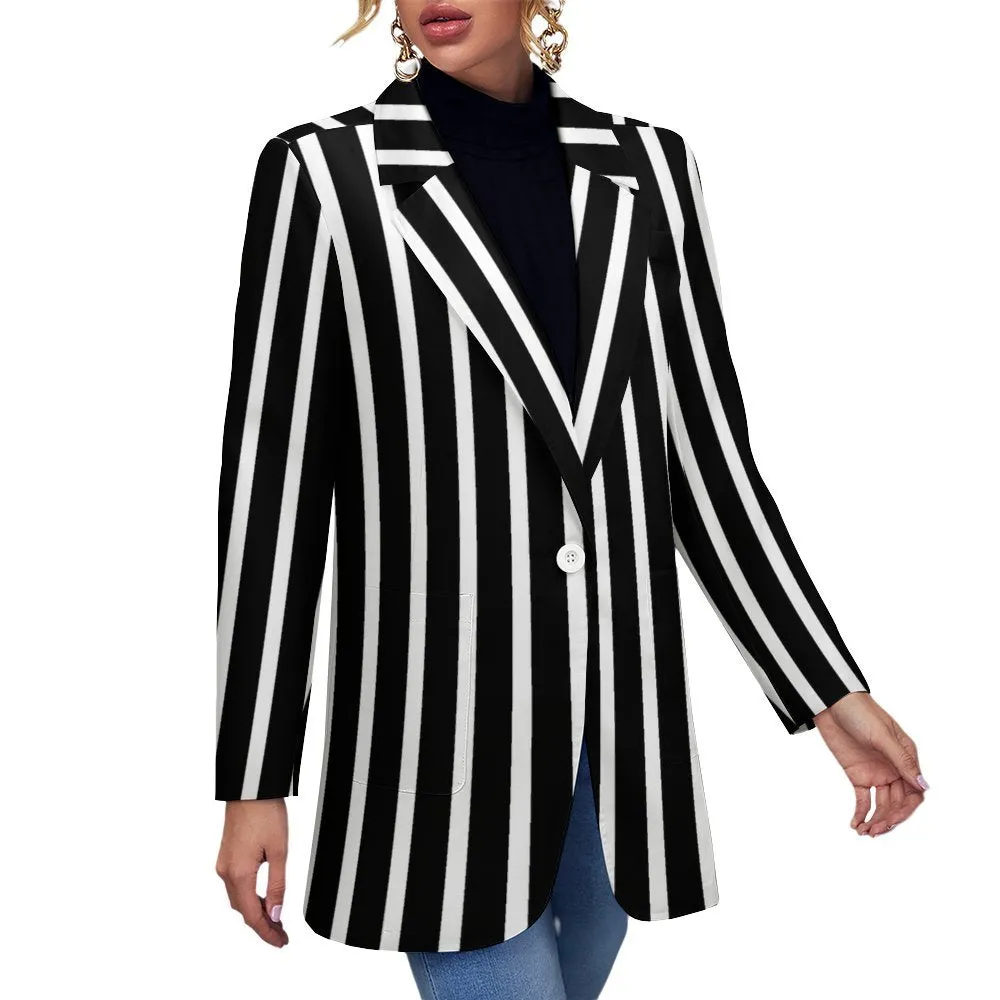 All Over Print Women&#039;s Blazer Women's casual suit