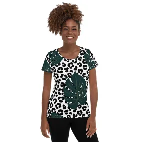 All-Over Print Women's Athletic T-shirt