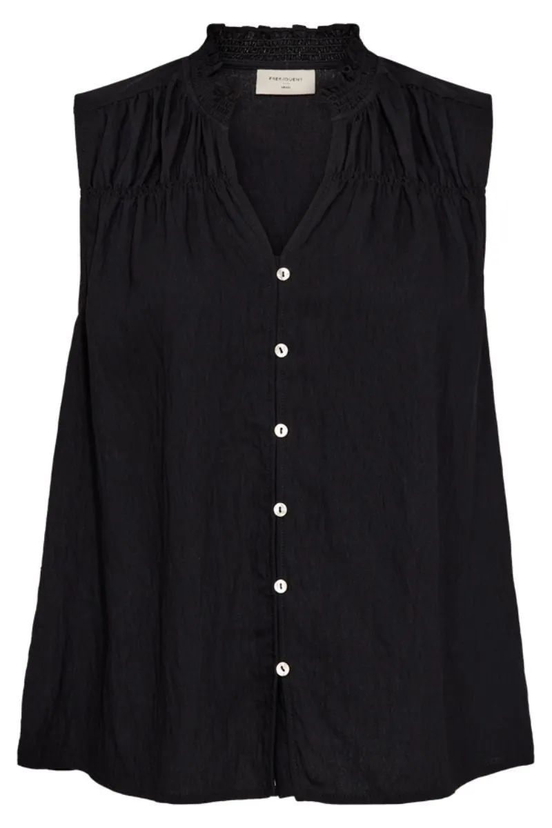 Ally Blouse 204376 | Black | Bluse fra Freequent