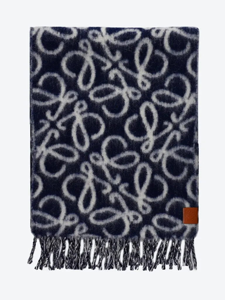 Alpaca wool 37x185 anagram scarf