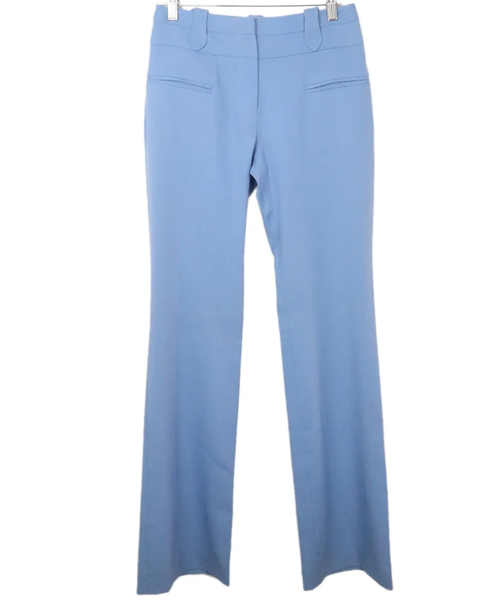 Altuzarra Periwinkle Cotton Pants sz 6