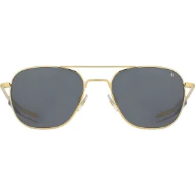 American Optical Big Original Pilot Sunglasses Standard | Gold/Polarized Nylon