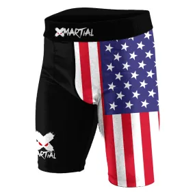 American Warrior BJJ/MMA Compression Shorts