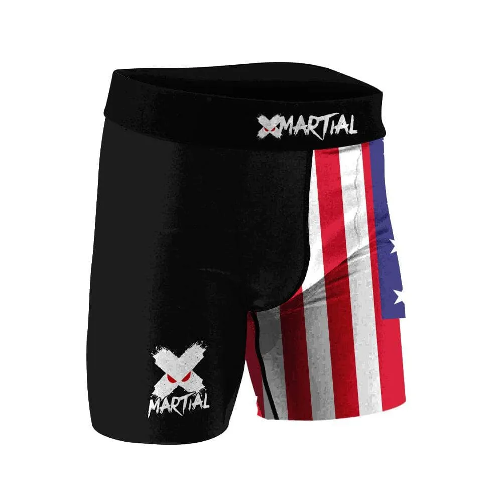 American Warrior BJJ/MMA Compression Shorts