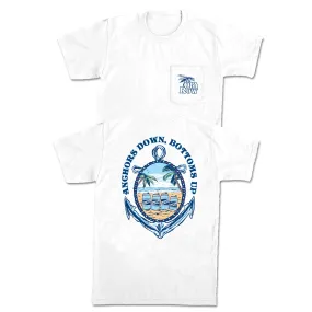 Anchors Down Bottoms Up Pocket Tee