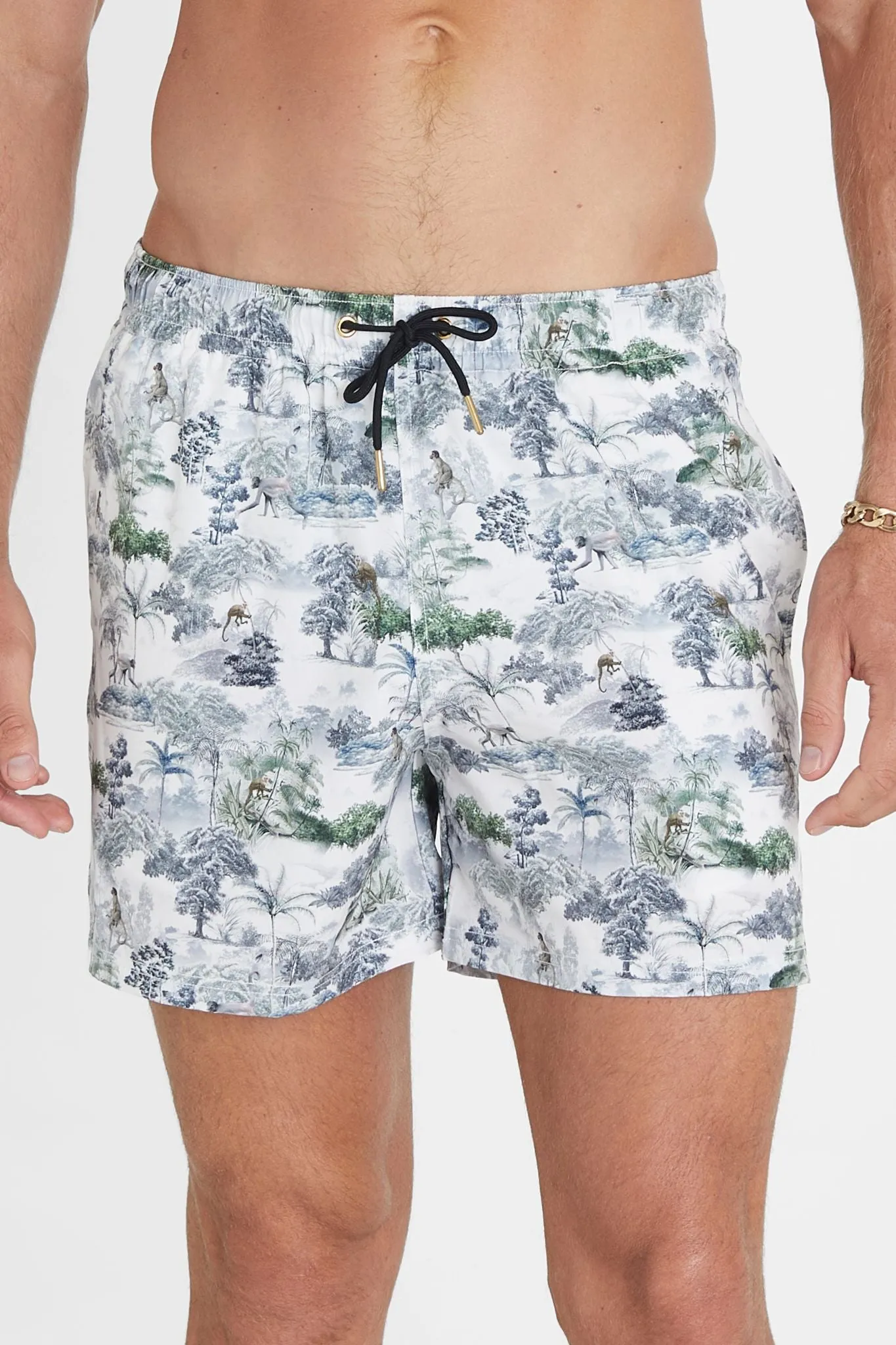 Aqua Blu Mens Running Shorts - Woodland