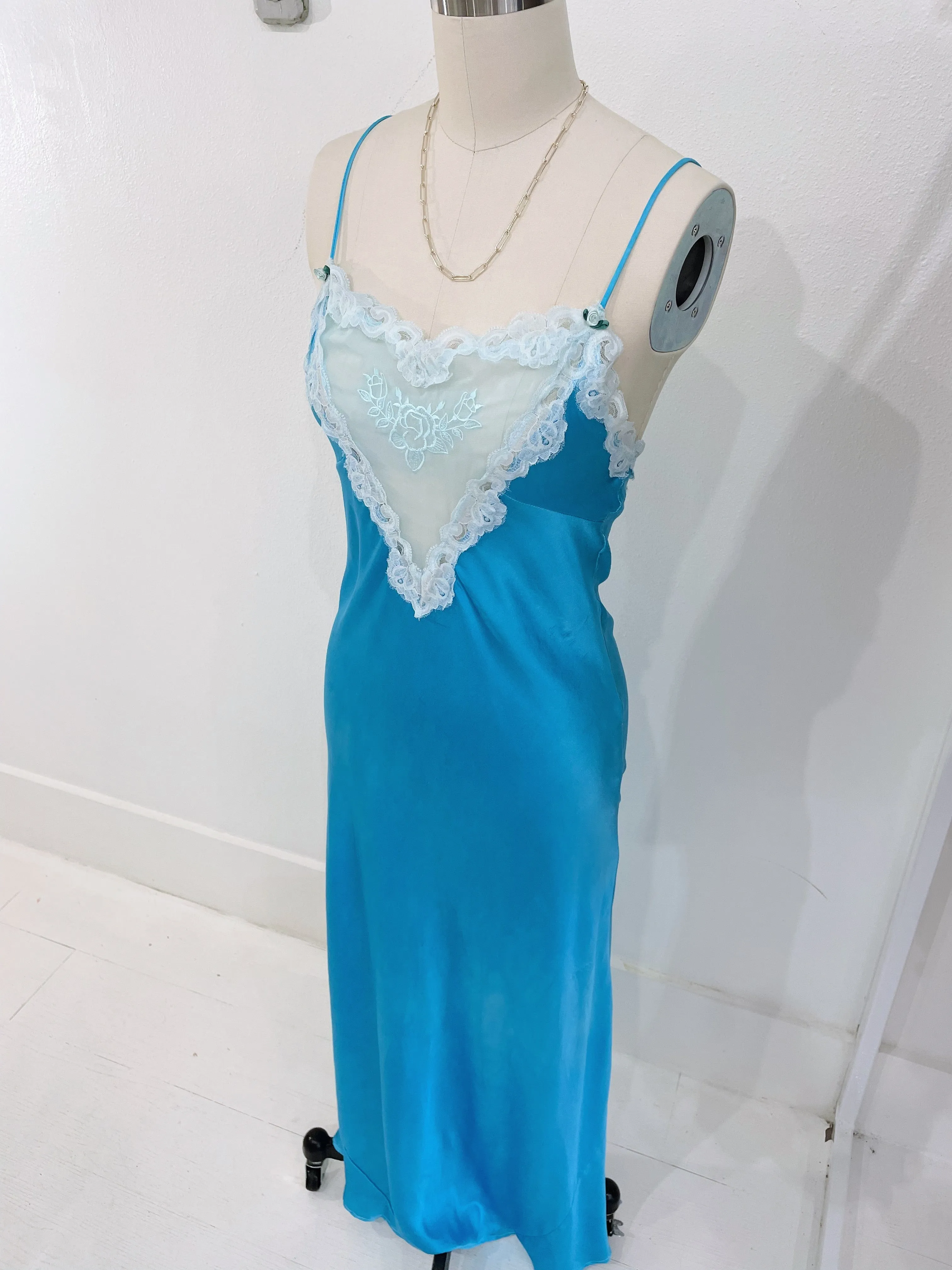 Aquamarine Slip Dress