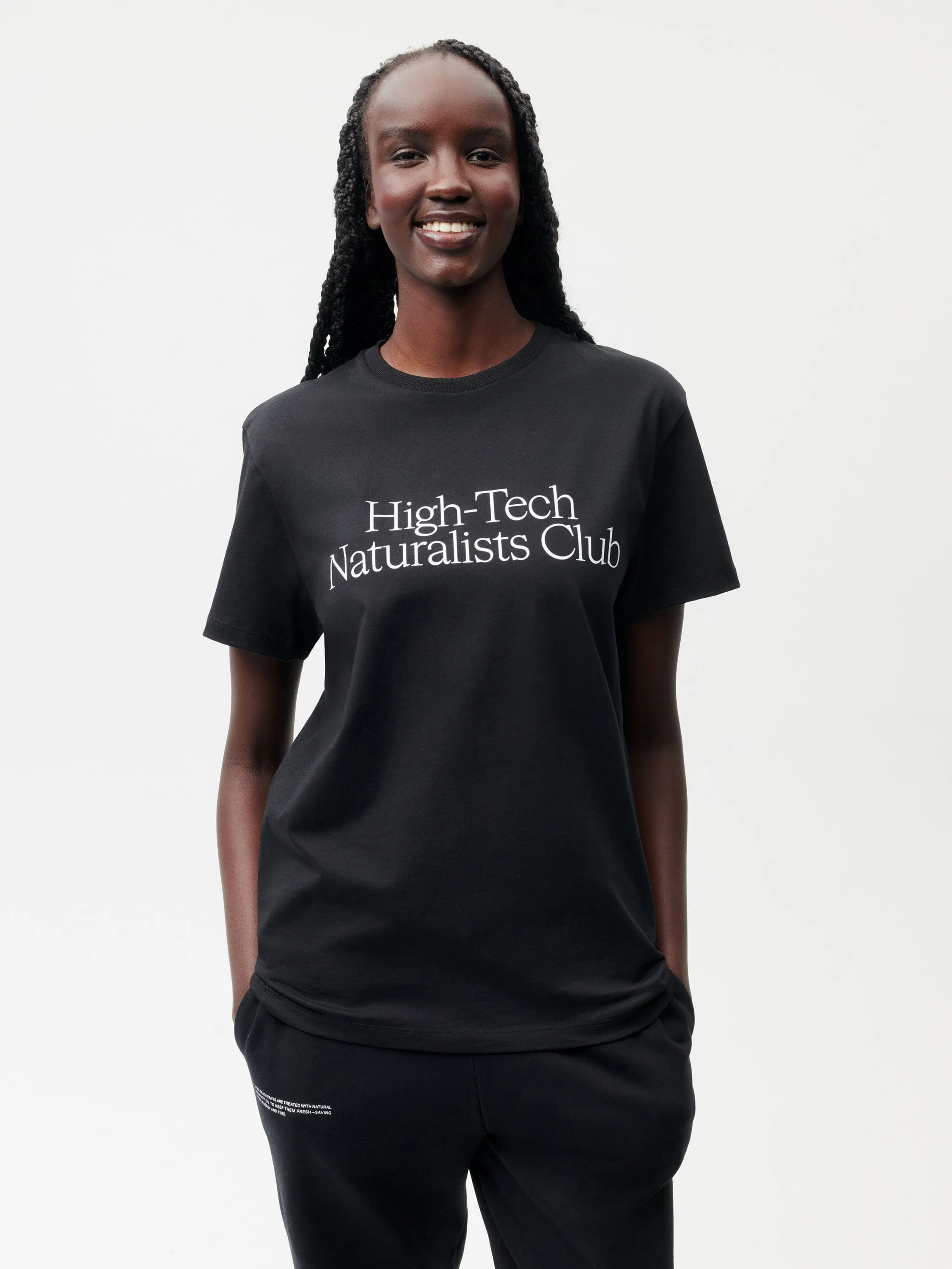 Archive High-Tech Naturalists Club T-shirt—black