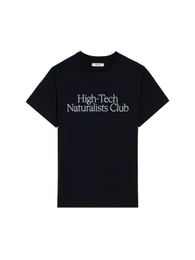 Archive High-Tech Naturalists Club T-shirt—black