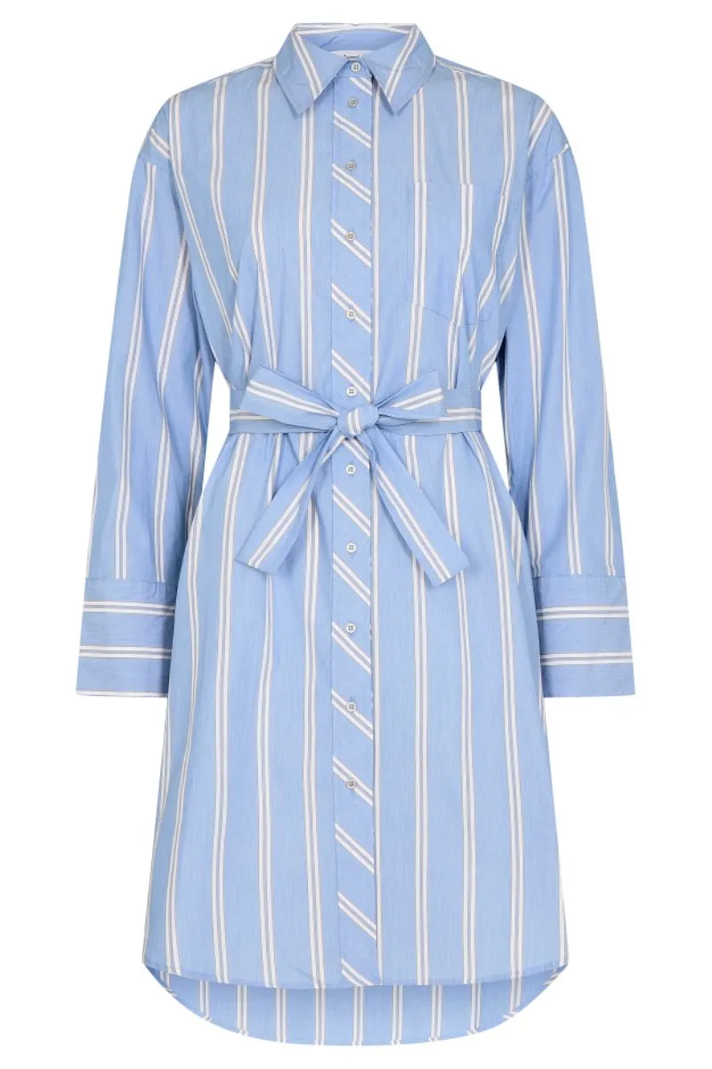 Argan Vesa Shirt Dress | Pale Blue | Kjole fra Co'couture