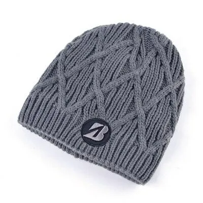 Autumn Winter Fashion Warm Knitted Striped Beanies for Men and Women