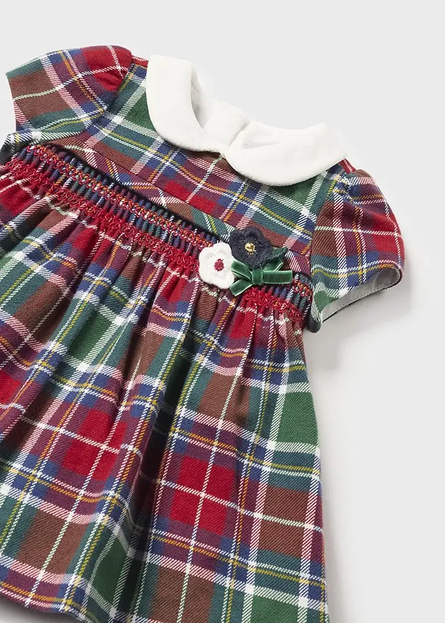 AW Mayoral Girls Red Tartan Dress