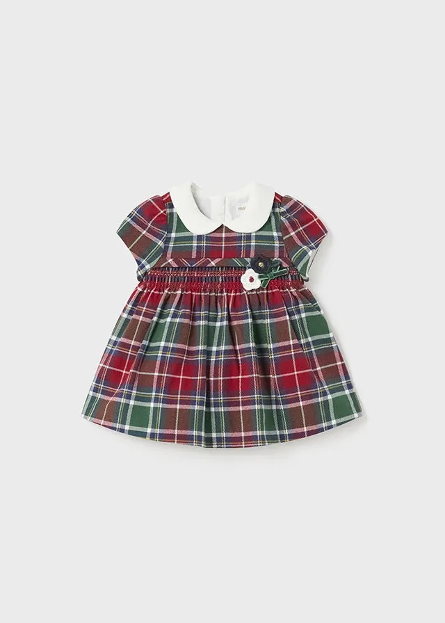 AW Mayoral Girls Red Tartan Dress