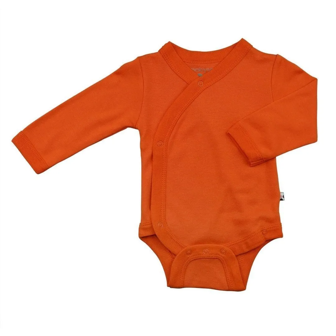 Baby Organic Kimono Bodysuit Plain Colors 嬰兒有機棉和尚衣(淨色) (3-6/6-12/12-18)