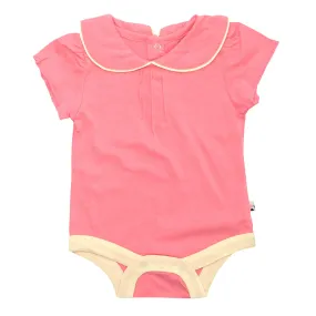 Basic Short Puff-Sleeve Bodysuit