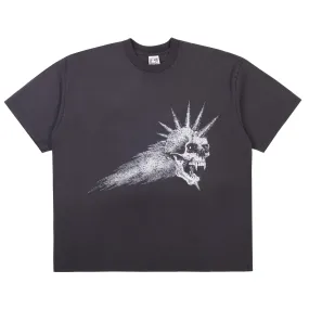 Basketcase Gallery Bullhead Tee Vintage Black