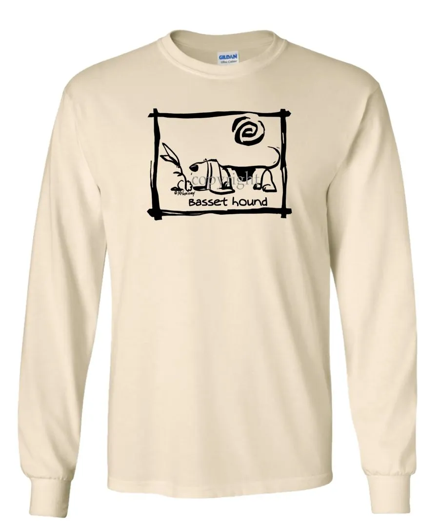 Basset Hound - Cavern Canine - Long Sleeve T-Shirt