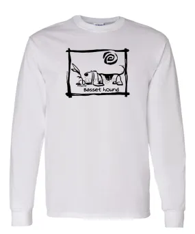 Basset Hound - Cavern Canine - Long Sleeve T-Shirt