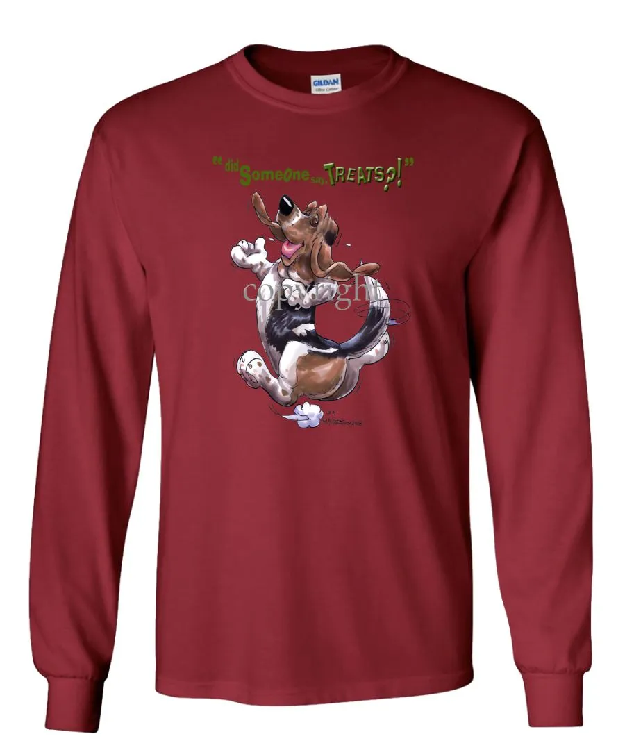 Basset Hound - Treats - Long Sleeve T-Shirt