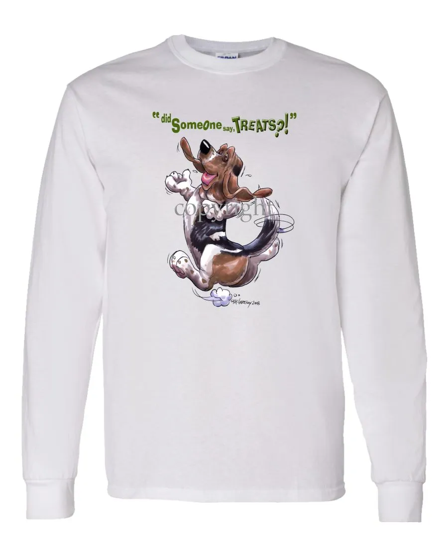 Basset Hound - Treats - Long Sleeve T-Shirt