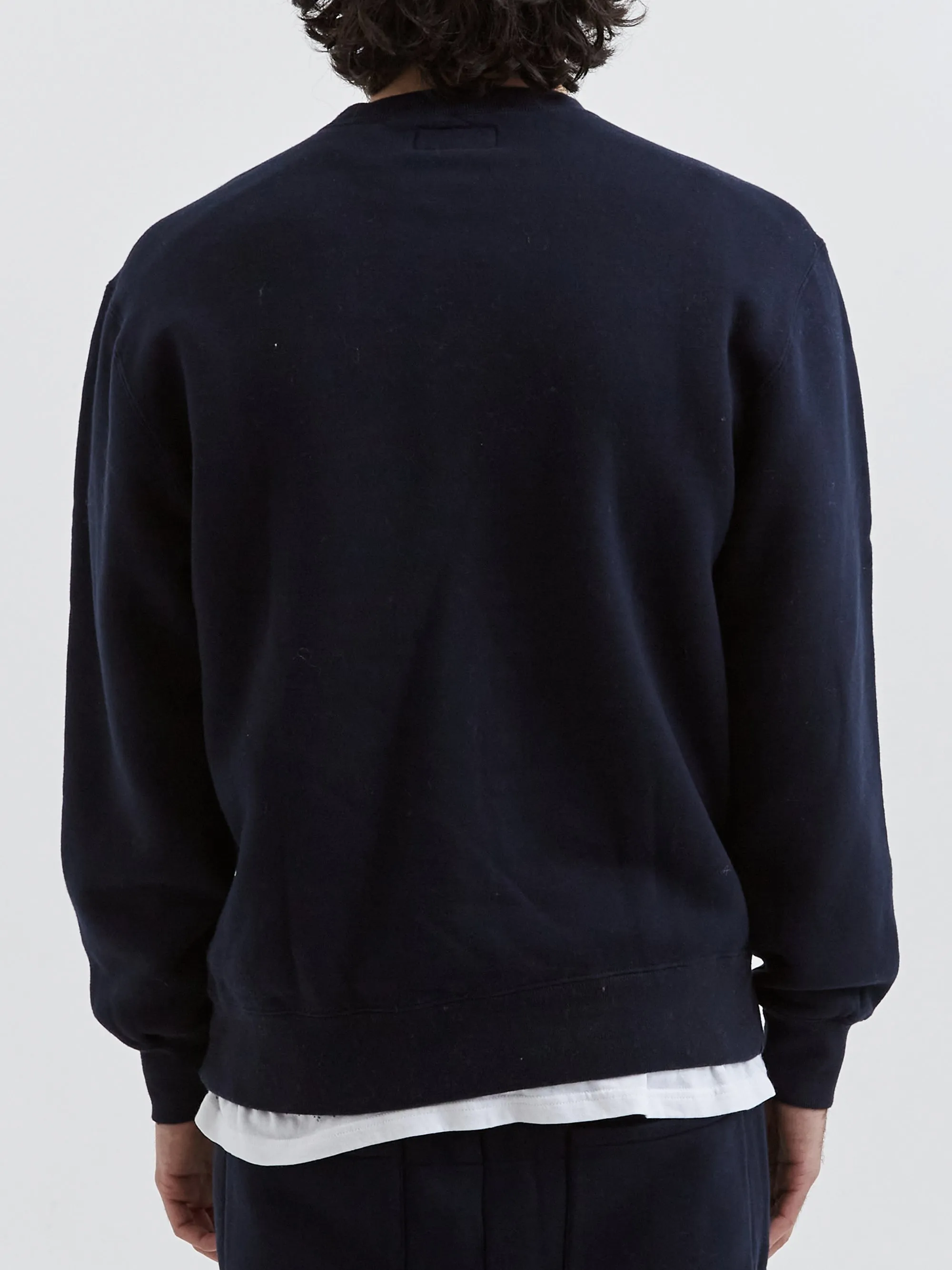 Beams Plus Crew Sweat - Navy