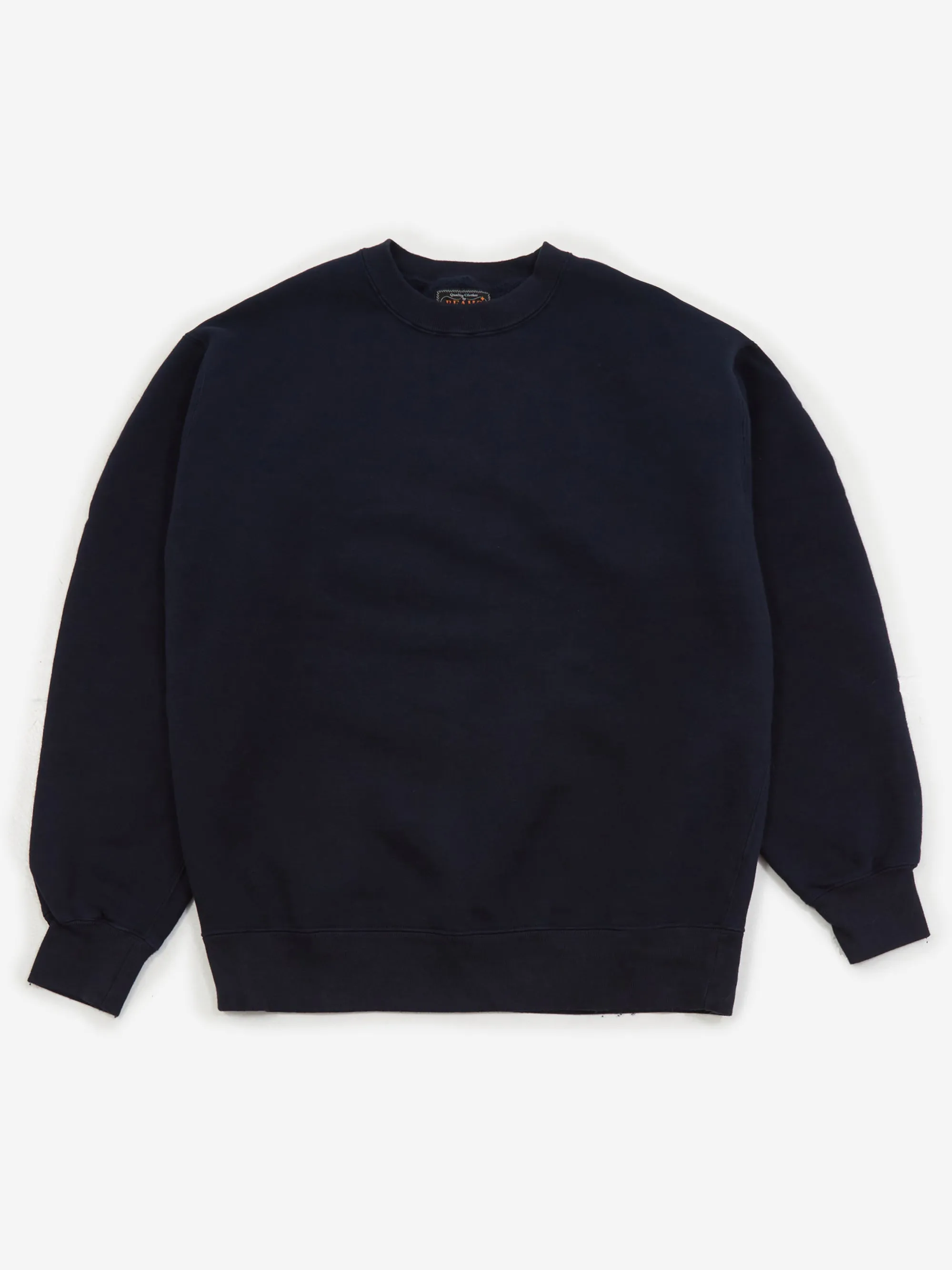 Beams Plus Crew Sweat - Navy