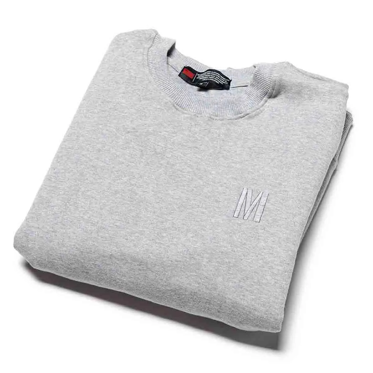 Big M. Sweatshirt - Heather Grey