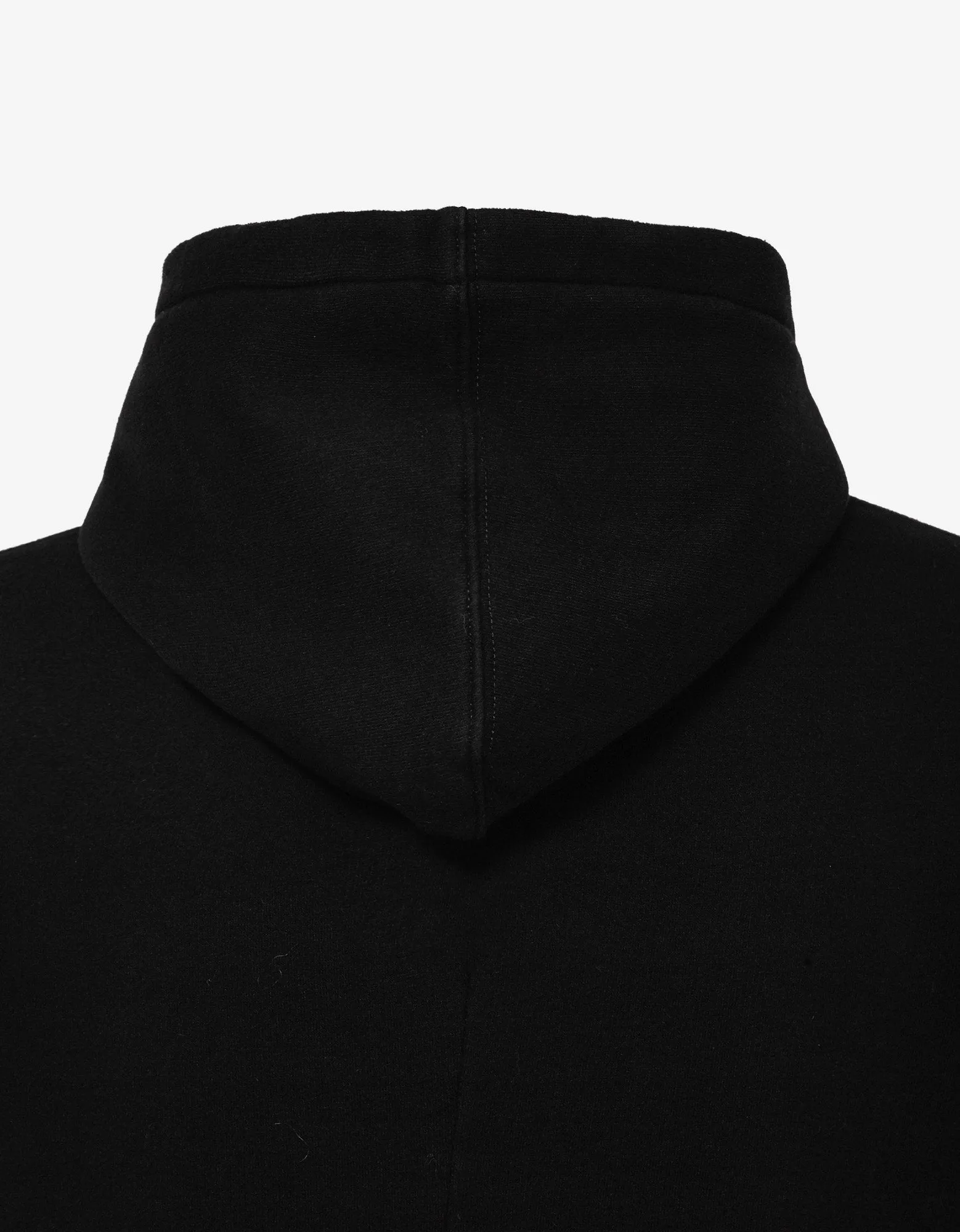 Black Long Body Hoodie