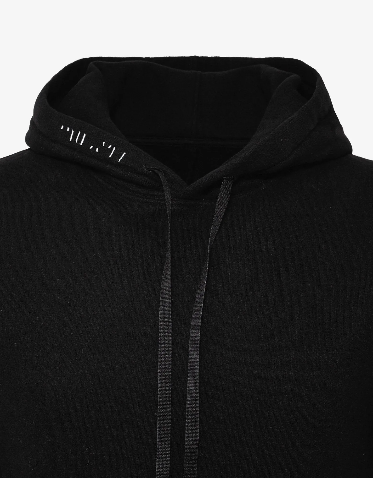 Black Long Body Hoodie