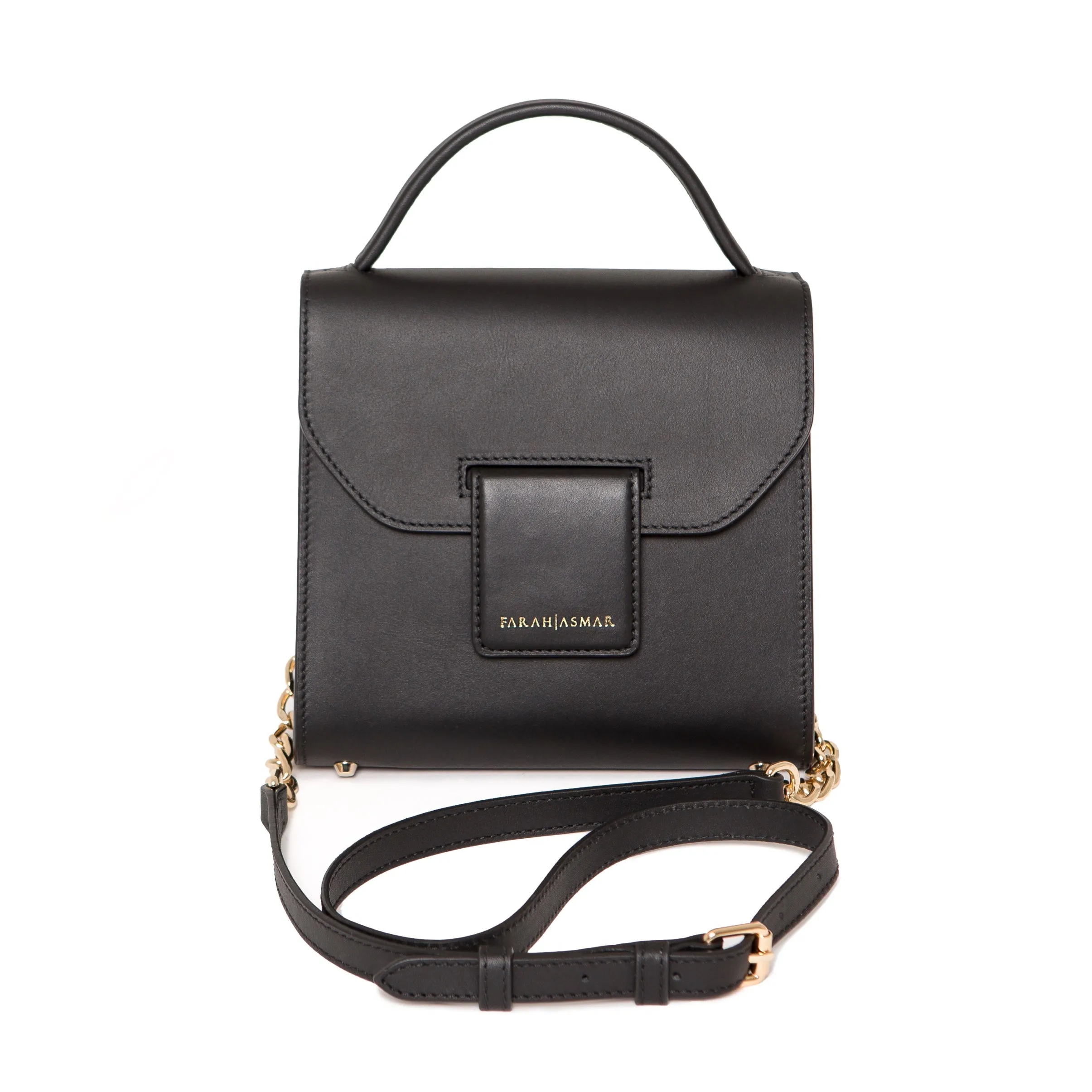 Black Mini Steffany Tote