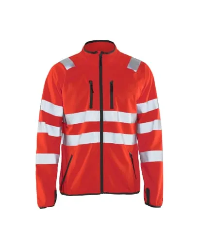 Blaklader High Visibility Mid Layer Softshell Jacket - Lightweight 4906