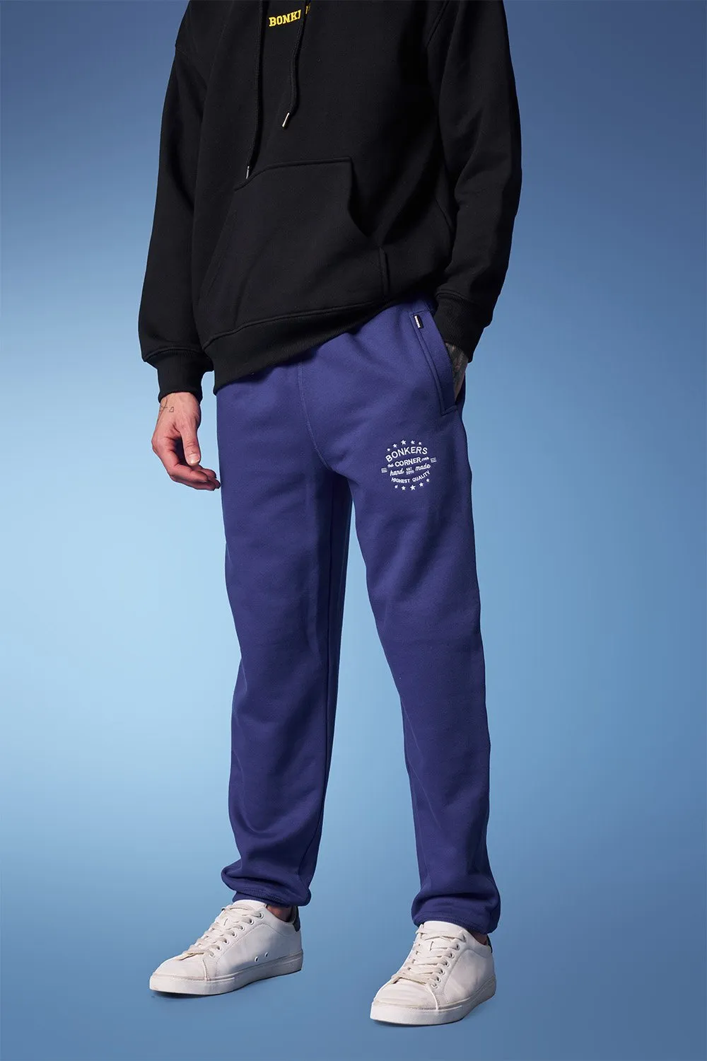 Blue Heavyweight Joggers