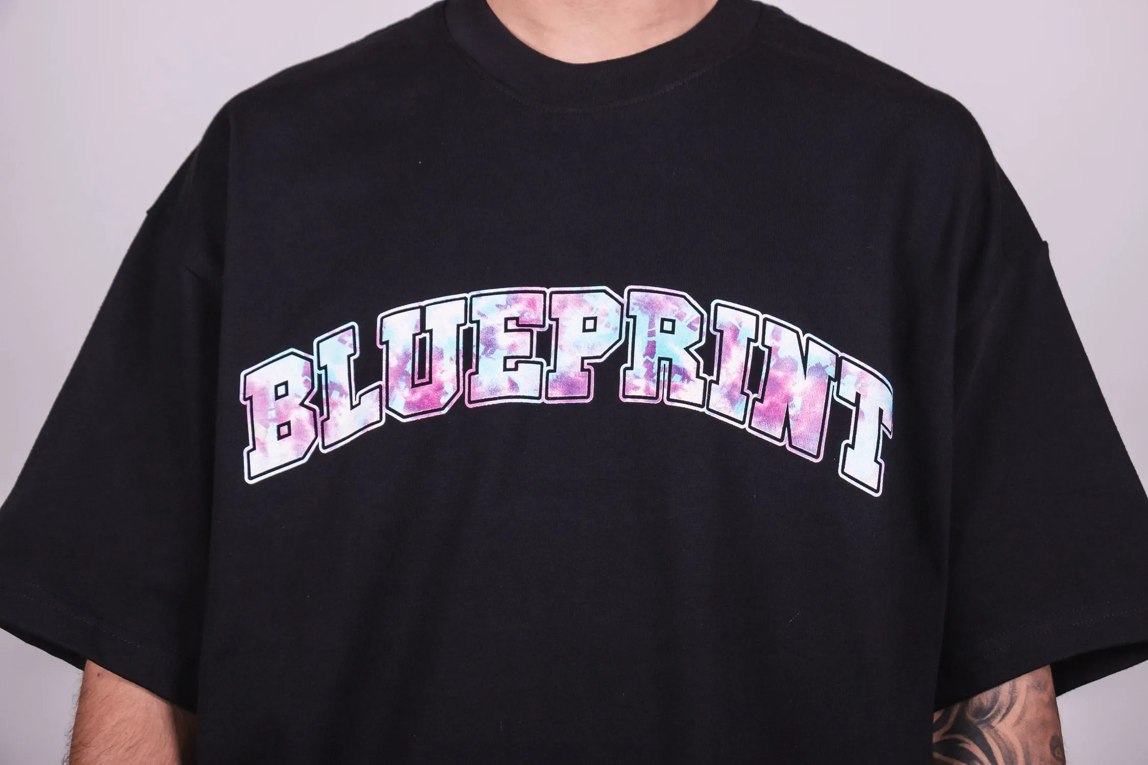 Blueprint Watercolor Logo Tee